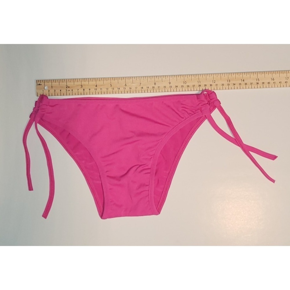 Women's Pink Lined Sexy Bikini Adjustable Straps Polyester fits S/M SL4167-3 - Picture 7 of 8